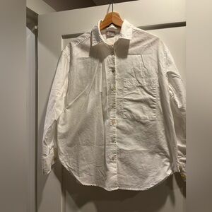 AYR The Deep End White Button Down Shirt